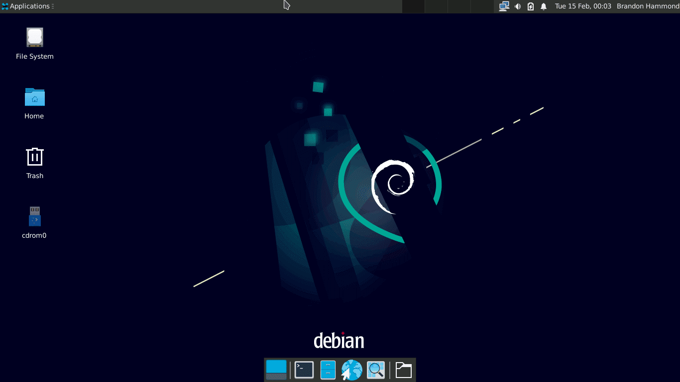Debian 安装桌面环境-阿噜噜小栈